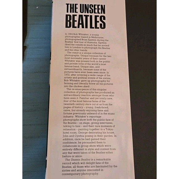 Unseen Beatles Photo Collection By Bob Whitaker 160 Pgs Unheard Stories & Pics - Picture 5 of 14